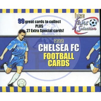 1999 Trade Cards Chelsea Soccer Hobby Box