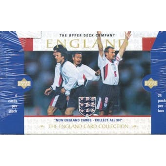 1998 Upper Deck England Soccer Hobby Box