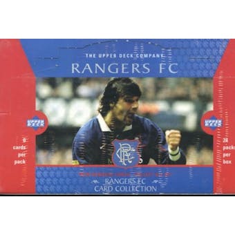 1998 Upper Deck Glasgow Rangers Soccer Hobby Box