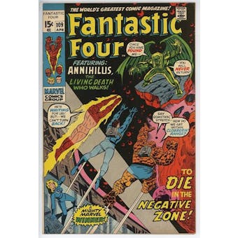 Fantastic Four #109 VF