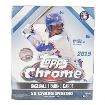2019 Topps Chrome Baseball Mega Box (Reed Buy)