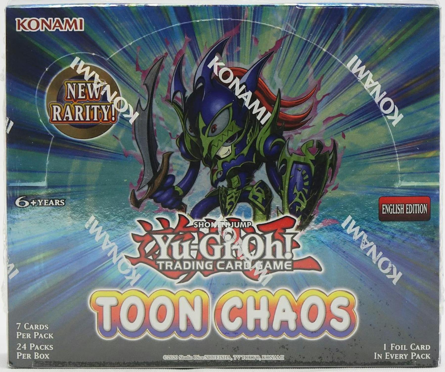 YuGiOh Toon Chaos Unlimited Booster Box DA Card World