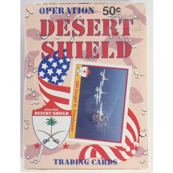 Operation Desert Shield Wax Box (1991 Pacific) (Reed Buy)
