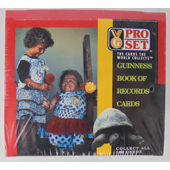 Guinness Book Of Records Hobby Box (1992 Pro Set) (Reed Buy)