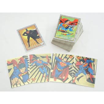1993 Skybox The Return of Superman Complete Base Set with Foil Cards and Promo Card