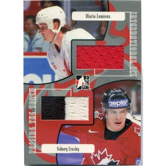 2006/07 ITG International Ice Passing the Torch #PTT10 Mario Lemieux/Sidney Crosby (Reed Buy)