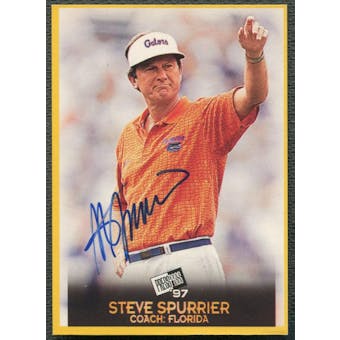 1997 Press Pass Football #26 Steve Spurrier Auto