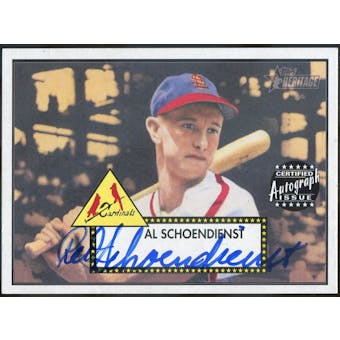 2001 Topps Heritage Autographs #THARS Red Schoendienst (Reed Buy)