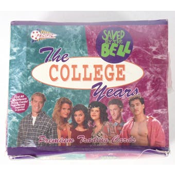 Saved By The Bell The College Years Trading Card Box (1994 Pacific) (Reed Buy)