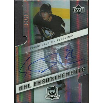 2006/07 The Cup Enshrinements #EEM Evgeni Malkin Autograph #/50 (Reed Buy)
