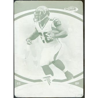 2010 Topps Finest Printing Plates Yellow #78 Michael Turner 1/1 (Reed Buy)