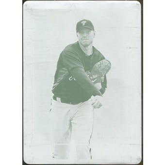 2010 Topps Tribute Printing Plates Magenta #59 Roy Halladay 1/1 (Reed Buy)
