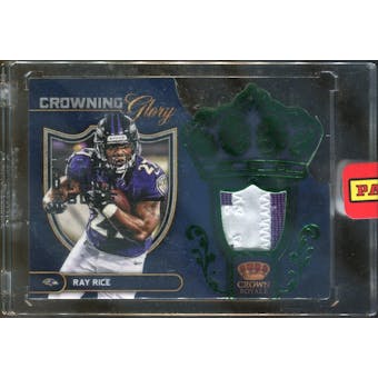 2012 Crown Royale Crowning Glory Materials Black Box 2013 #20 Ray Rice 1/1 (Reed Buy)