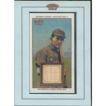 2002 Topps 206 Relics #JEV Johnny Evers Bat (Reed Buy)