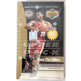 2003/04 Upper Deck Basketball Series 1 Hobby Box (Reed Buy)