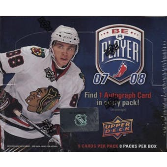2007/08 Upper Deck Be A Player Signature Hockey Hobby Box