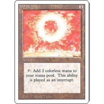 Magic the Gathering 3rd Ed (Revised) Single Sol Ring - NEAR MINT (NM)