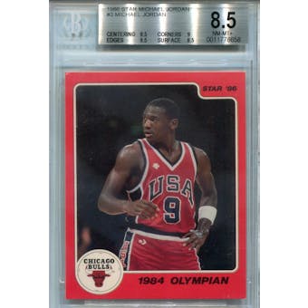 1986 Star Michael Jordan 10 Card Set #3 BGS 8.5 *8658 (Reed Buy)