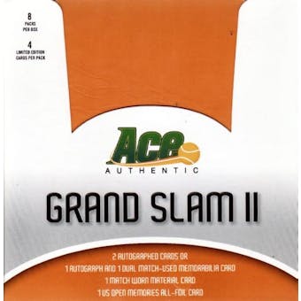 2007 ACE Grand Slam II Tennis Hobby Box
