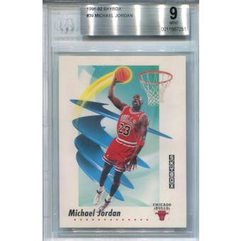 1991/92 Skybox #39 Michael Jordan BGS 9 *7251 (Reed Buy)