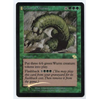 Magic the Gathering Judgment Single Crush of Wurms Foil