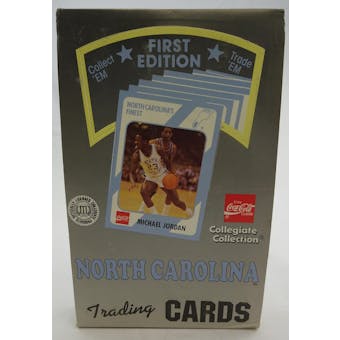 1989/90 Collegiate Collection North Carolina Basketball Hobby Box (Reed Buy)