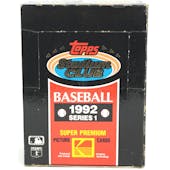 1992 Topps Stadium Club Series 1 Baseball Hobby Box (Reed Buy)