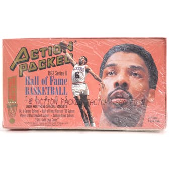 1993/94 Action Packed Hall Of Fame Series 2 Basketball Hobby Box (Reed Buy)
