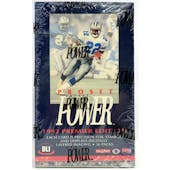 1992 Pro Set Power Football Hobby Box (Reed Buy)