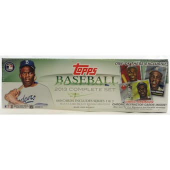 2013 Topps Factory Set Baseball Hobby (Box) (Jackie Robinson Edition) (Reed Buy)