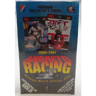 1992 Andretti Racing Wax Box (Reed Buy)
