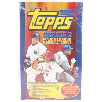2002 Topps Series 2 Baseball Hobby Box (Reed Buy)
