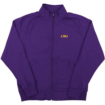 LSU Tigers Level Wear Chaser Performance Track Jacket (Adult X-Large)