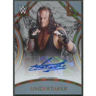 2018 Topps Legends of WWE #AUD Undertaker Silver Auto #43/50