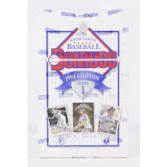 1993 Donruss Series 1 Baseball Hobby Box (Reed Buy)