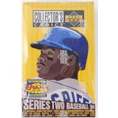 1994 Upper Deck Collector's Choice Series 2 Baseball Hobby Box (Reed Buy)