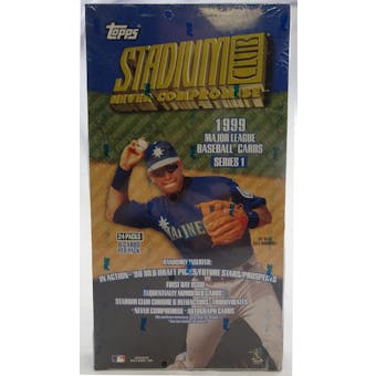 1999 Topps Stadium Club Series 1 Baseball 24 Pack Box (Reed Buy)
