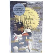 1994 Leaf Series 1 Baseball Hobby Box (Reed Buy)