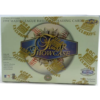 1998 Flair Showcase Baseball Hobby Box (Reed Buy)