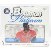 2010 Bowman Platinum Baseball Hobby Box (Reed Buy)