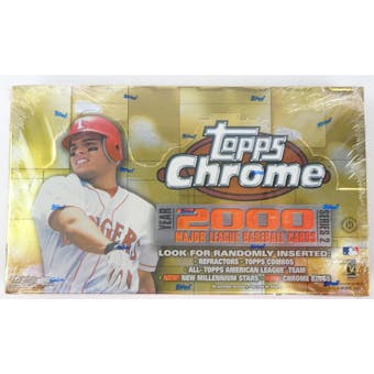 2000 Topps Chrome Series 2 Baseball Hobby Box (Reed Buy)