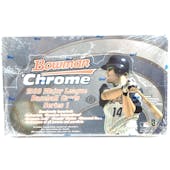 1999 Bowman Chrome Series 1 Baseball Hobby Box (Reed Buy)