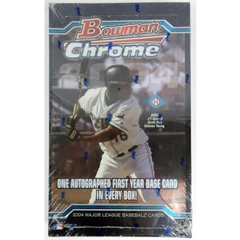 2004 Bowman Chrome Baseball Hobby Box (Reed Buy)