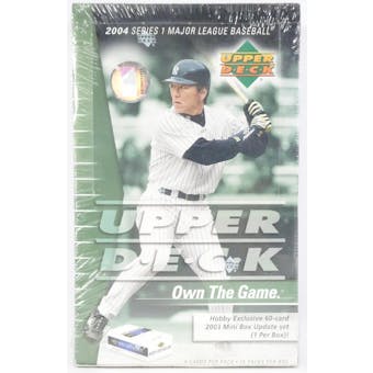 2004 Upper Deck Series 1 Baseball Hobby Box (Reed Buy)