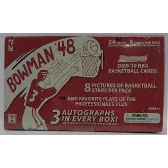 2009/10 Bowman '48 Basketball Hobby Box (Reed Buy)