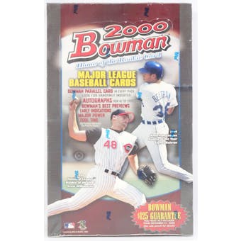 2000 Bowman Baseball Hobby Box (Reed Buy)
