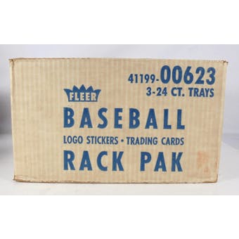 1987 Fleer Baseball 3 Box Rack Case (Reed Buy)