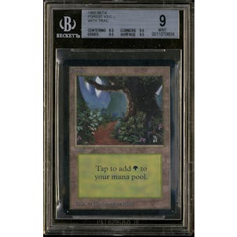 Magic the Gathering Beta Forest V3 BGS 9 (8.5, 9.5, 9.5, 9.5)