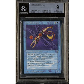 Magic the Gathering Legends Time Elemental BGS 9 (9.5, 8.5, 9, 9.5)