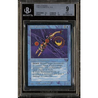 Magic the Gathering Legends Time Elemental BGS 9 (9.5, 9, 9, 9.5)
